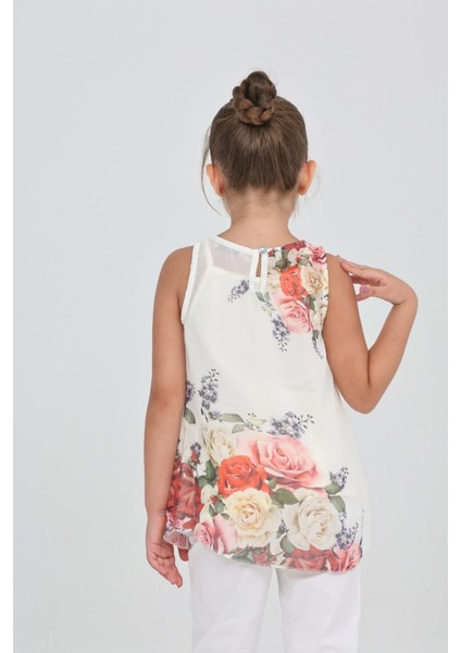 Kız Çocuk Atlet Most Chic Girl Baskılı modelleri