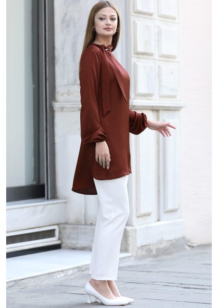 Trend Tesettür Tunik Bakır modelleri