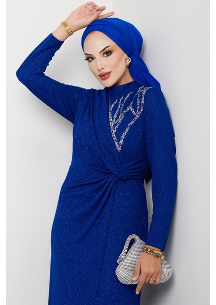 Eylül Tesettür Abiye Saks indirimleri