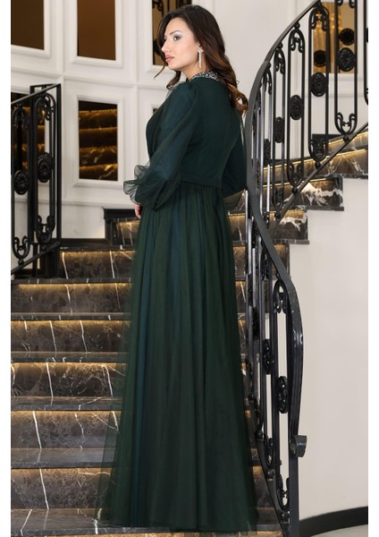 Sena Tesettür Abiye Zümrüt fırsatları