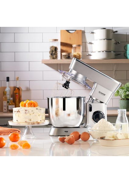 Stand Mikser, Gümüş Renkli, Güçlü ve Şık Tasarım fiyatları