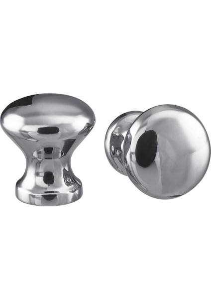 Topuz, Krom Kaplama, 20 Mm, 2 Adet
