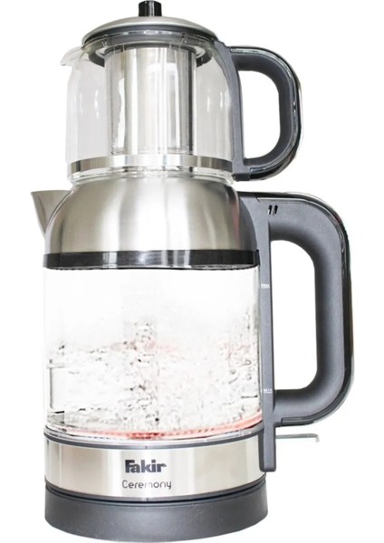 Gümüş Renkli Çay Makinesi, Şık ve Kullanışlı Tasarım