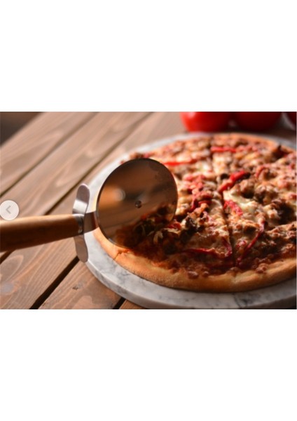 Çok Renkli Pizza Dilimleme ve Servis Seti, Kolay Kesim ve Sunum Için modelleri