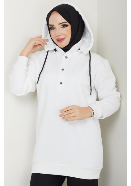 Esila Tesettür Sweat Ekru fiyatları