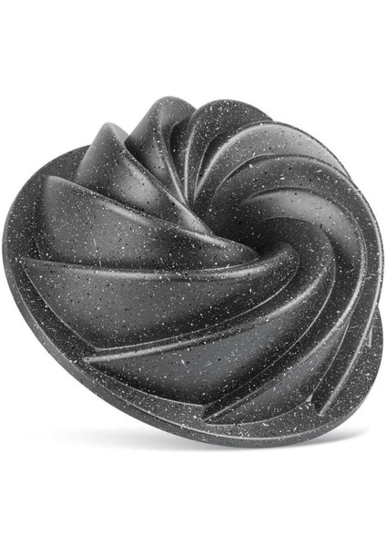 24 cm Rüzgar Gülü Kek Kalıbı Siyah ve Beyaz, Şık ve Kullanışlı Mutfak Gereci