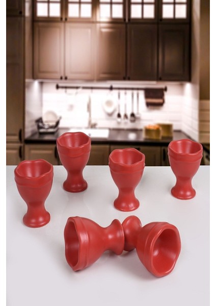 Kırmızı Juliet Yumurtalıklar, 7 Cm, 6'lı Paket, Şık ve Kullanışlı Mutfak Ürünü fiyatları