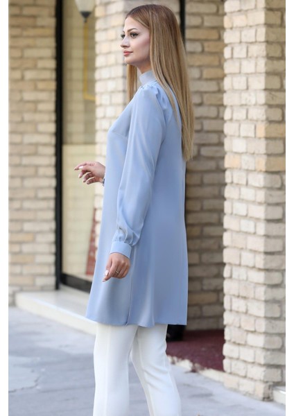 Işıl Tesettür Tunik Gri modelleri