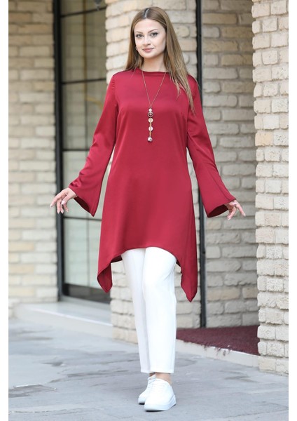 Armin Tesettür Tunik Kırmızı