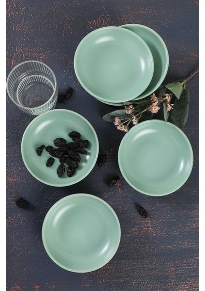Açık Yeşil Halka Çerezlik ve Sosluk, 13 Cm, 6'lı Set fiyatları