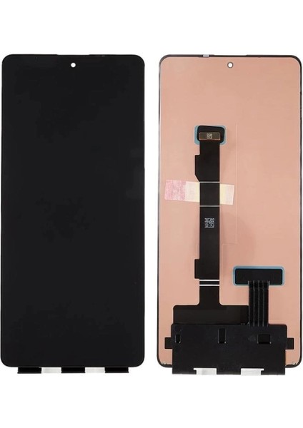 Xiaomi Uyumlu Redmi Note 12 5g LCD Ekran Dokunmatik Siyah Çıtasız OLED