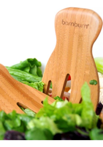 Kahverengi Salata Karıştırıcı, Pratik ve Şık Mutfak Gereci BSK001