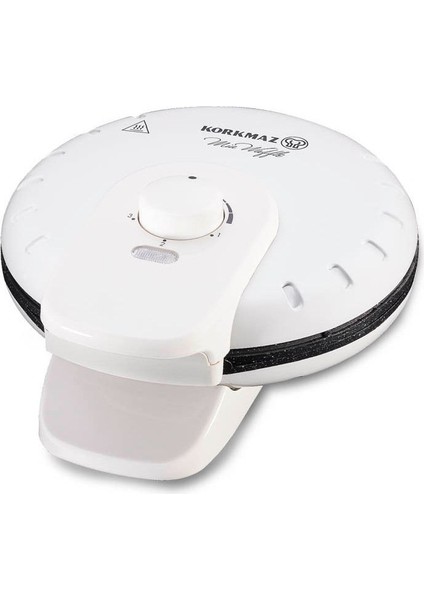 Beyaz Vanilya Waffle Makinesi A319-08, Pratik ve Şık Ev Aleti