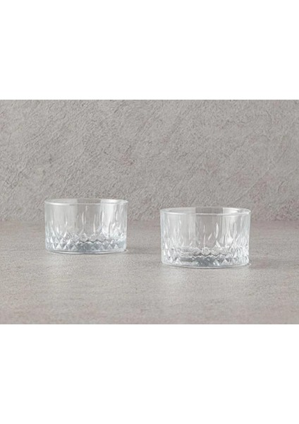 2'li Şeffaf Kase Seti, Zarif ve Kullanışlı Modern Tasarım