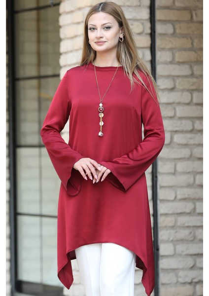 Armin Tesettür Tunik Kırmızı fiyatları