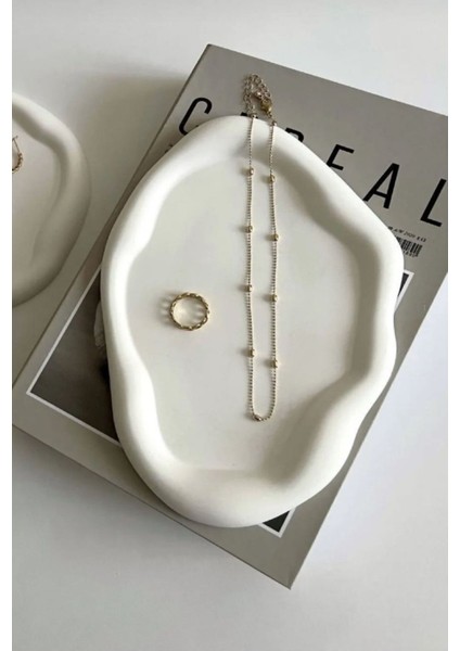 Gözdehobi Hediyelik Bulut Tabak Takılık | Tepsi Takı Organizeri modelleri