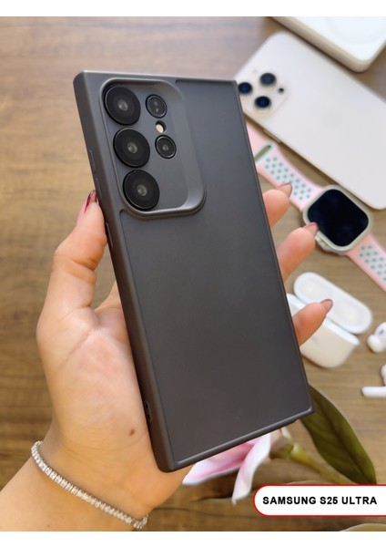 Samsung Galaxy S25 Ultra Uyumlu Kamera Korumalı Darbeye Dayanıklı Renk Atmayan Keep Silikon Kılıf