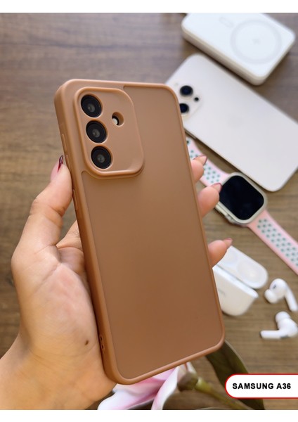 Samsung Galaxy A36 Uyumlu Kamera Korumalı Darbeye Dayanıklı Renk Atmayan Keep Silikon Kılıf