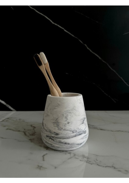 Beton Kalemlik Dekoratif Aksesuar El Yapımı Diş Fırçalık Minik Vazo fiyatları