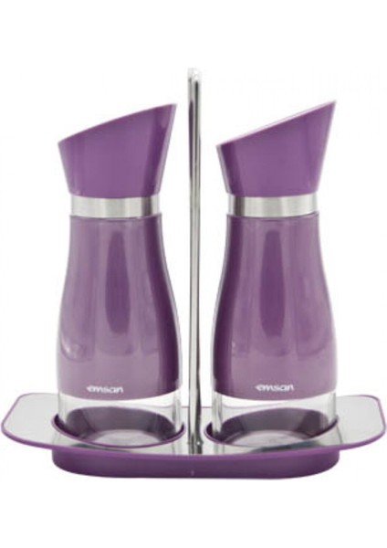 Violet Pembe Yağlık ve Sirkelik Seti, Şık ve Kullanışlı Mutfak Aksesuarı
