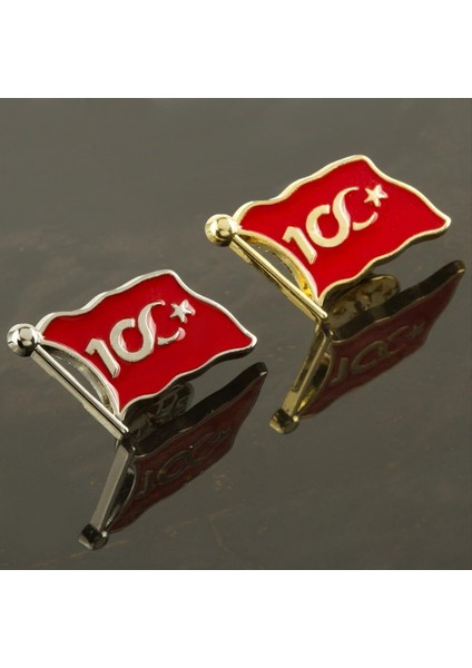 Zengezur Cumhuriyetin 100. Yılına Özel Yaka Rozet-Gümüş Rengi