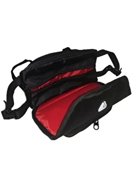 V10 Gidon Çantası Siyah Fermuarlı Telefon Haznesi ile Motosiklet Gidonlarına Uygun indirimleri