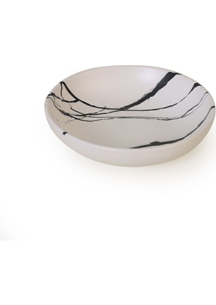 Renkli Mermer Çerezlik 13 cm 6'lı Set, Şık ve Kullanışlı Ev Dekorasyonu Aksesuarı fırsatları