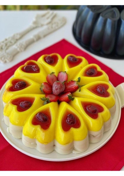 Kırmızı Ametist Döküm Kek Kalıbı, Dayanıklı ve Şık Tasarım, Lezzetli Kekler Için Ideal fiyatları