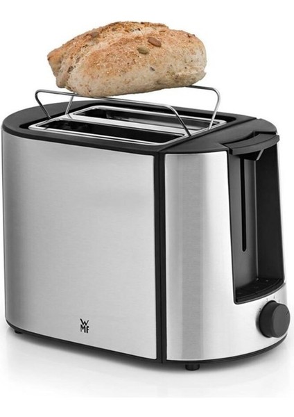 Çelik 2 Hazneli 6 Isı Ayarlı Gümüş Ekmek Kızartma Makinesi 870 W