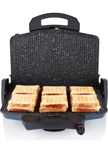 Gri Renkli Waffle ve Tost Makinesi, Pratik ve Şık Tasarım modelleri