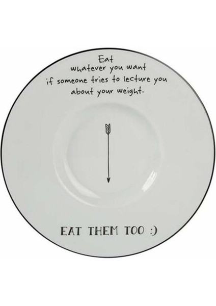 Beyaz Gurme Tabak - 28 Cm, Şık ve Zarif Sunum Için Mükemmel Seçenek