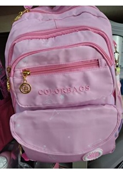 Su Geçirmez Sırt Çantası Pembe Günlük Kullanım İçin Uygun 42x30x20 cm