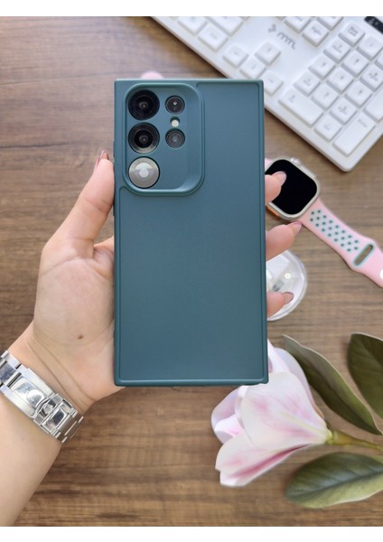 Samsung Galaxy S25 Ultra Uyumlu Kamera Korumalı Darbeye Dayanıklı Renk Atmayan Keep Silikon Kılıf