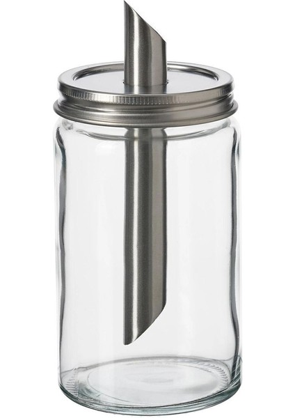 Kahverengi Cam Şekerlik, 15 Cm, Şık ve Zarif Ev Dekoru Parçası