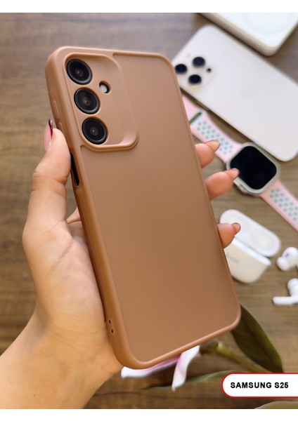 Samsung Galaxy S25 Uyumlu Kamera Korumalı Darbeye Dayanıklı Renk Atmayan Keep Silikon Kılıf