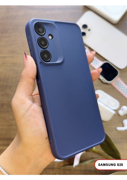 Samsung Galaxy S25 Uyumlu Kamera Korumalı Darbeye Dayanıklı Renk Atmayan Keep Silikon Kılıf