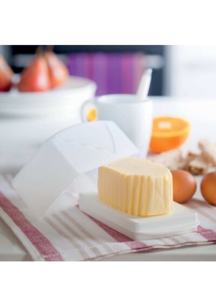 Beyaz Tereyağ Saklama Kabı, Pratik ve Şık Mutfak Gereçleri fiyatları