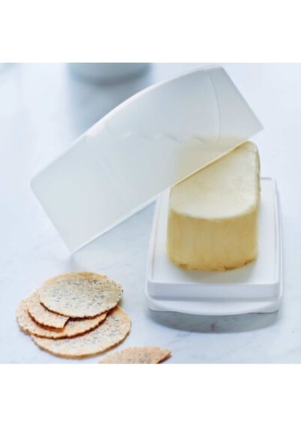 Beyaz Tereyağ Saklama Kabı, Pratik ve Şık Mutfak Gereçleri fırsatları