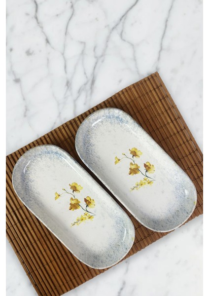 Şık 26CM Kayık Salata Tabağı Çift Seti, Zarif ve Kullanışlı Tasarım fiyatları