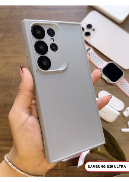 Samsung Galaxy S25 Ultra Uyumlu Kamera Korumalı Darbeye Dayanıklı Renk Atmayan Keep Silikon Kılıf