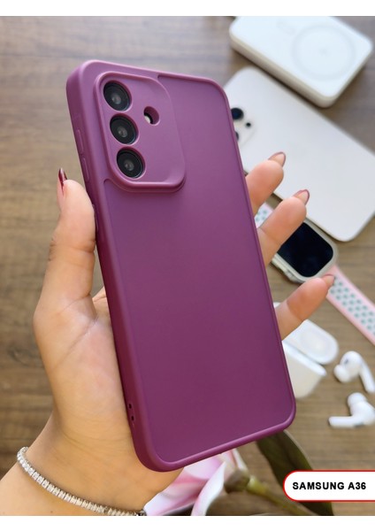 Samsung Galaxy A36 Uyumlu Kamera Korumalı Darbeye Dayanıklı Renk Atmayan Keep Silikon Kılıf