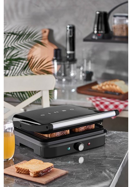 2000 W Siyah Tost Makinesi, Pratik ve Şık Tasarım modelleri