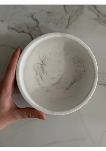 Dekoratif Beton Kase Takılık El Yapımı Havluluk
