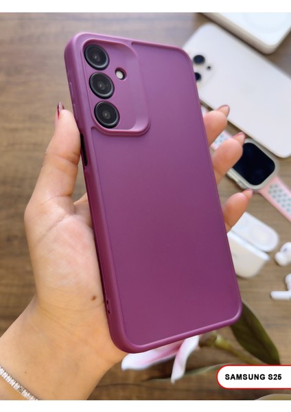 Samsung Galaxy S25 Uyumlu Kamera Korumalı Darbeye Dayanıklı Renk Atmayan Keep Silikon Kılıf
