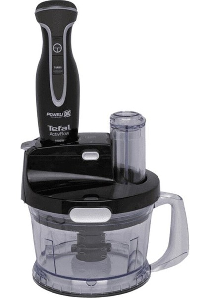 Güçlü 1000W Blender Seti, Şık Siyah Tasarım, Hızlı ve Pratik Kullanım fırsatları