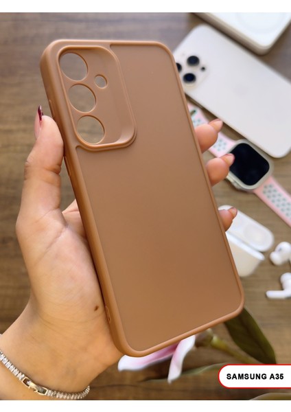 Samsung Galaxy A35 Uyumlu Kamera Korumalı Darbeye Dayanıklı Renk Atmayan Keep Silikon Kılıf