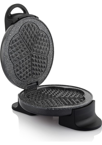 Füme Renkli Waffle Makinesi ile Lezzetli Tatlar Hazırlayın fırsatları