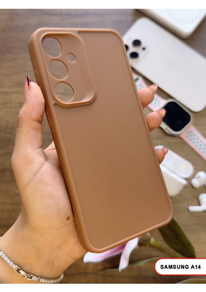 Samsung Galaxy A14 Uyumlu Kamera Korumalı Darbeye Dayanıklı Renk Atmayan Keep Silikon Kılıf