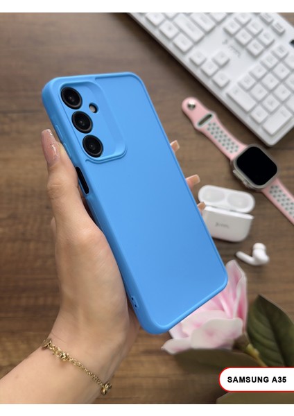 Samsung Galaxy A35 Uyumlu Kamera Korumalı Darbeye Dayanıklı Renk Atmayan Keep Silikon Kılıf