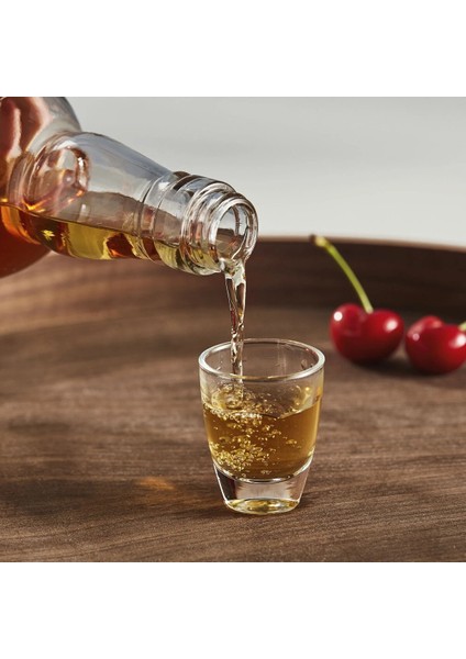 4'lü Mini Shot Bardak Seti, 30 Ml, Beyaz, Yükseklik 5 Cm, Cam, Şık ve Hafif fırsatları